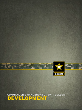 Commander's Handbook For Unit Leader Development