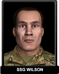 Portait of Staff Sergeant Wilson