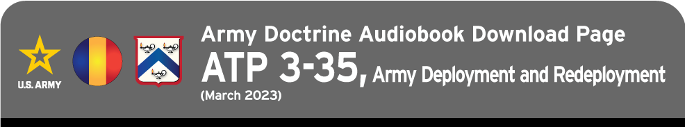 ATP 3-35 Army Deployment and Redeployment Audio